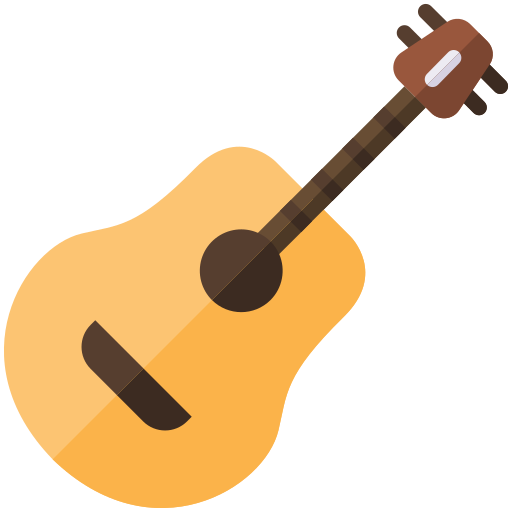 guitare acoustique Icône gratuit guitare acoustique Icône gratuit