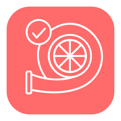 motor turbo icono gratis