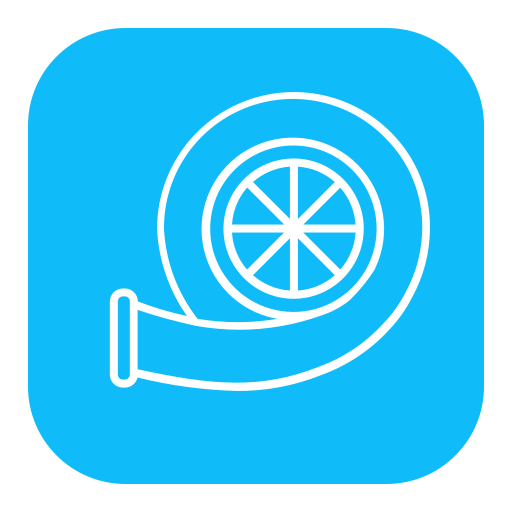 motor turbo icono gratis