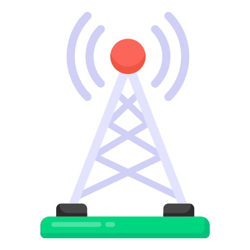 torre de radio icono gratis