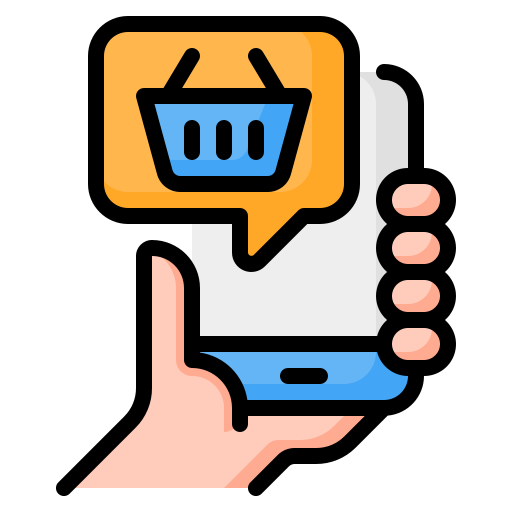 Shopping online free icon