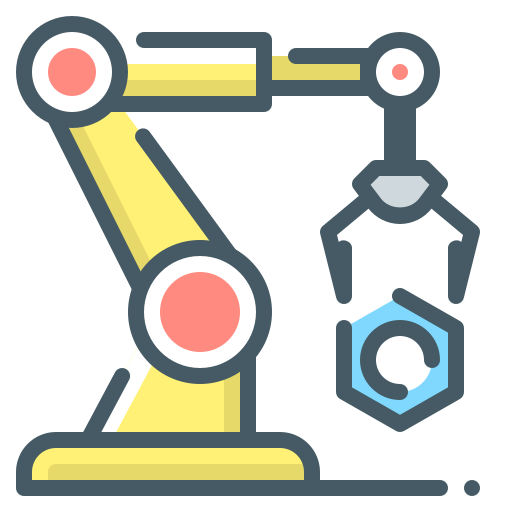 Robotic arm Generic Color Omission icon