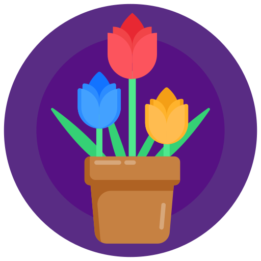 planta en maceta icono gratis