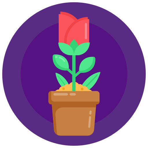 planta en maceta icono gratis