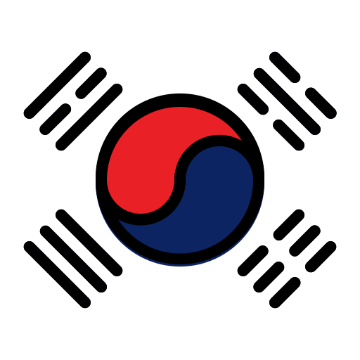 corea del sur icono gratis