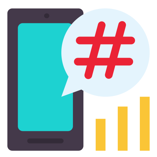 Hashtag free icon Hashtag free icon