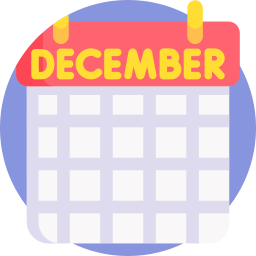 diciembre icono gratis