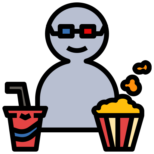 Movie Generic Outline Color icon