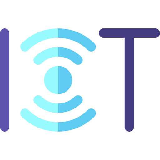 Iot Basic Rounded Flat Icon