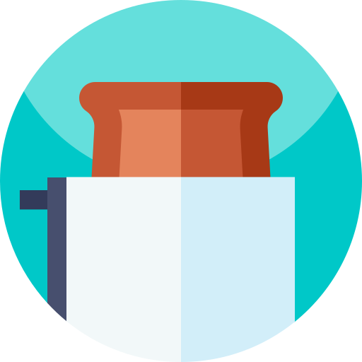 tostadora icono gratis