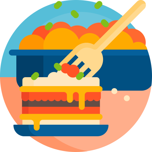 lasaña icono gratis