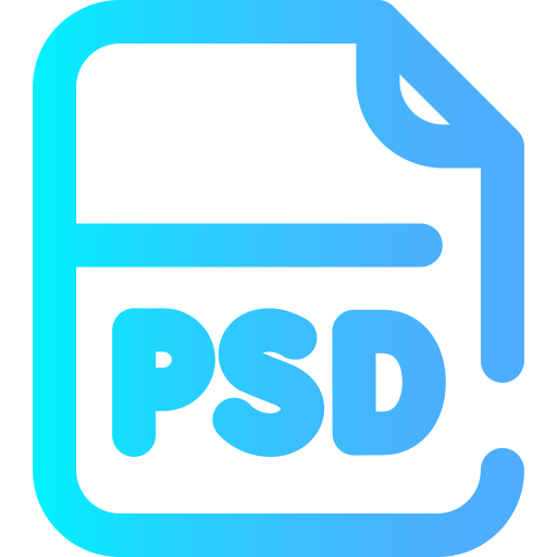 archivo psd icono gratis