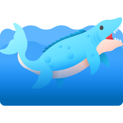 mosasaurus icono gratis