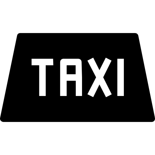 택시 무료 아이콘