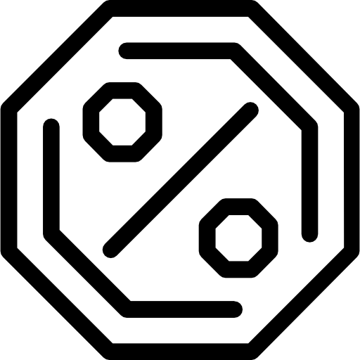 백분율 무료 아이콘