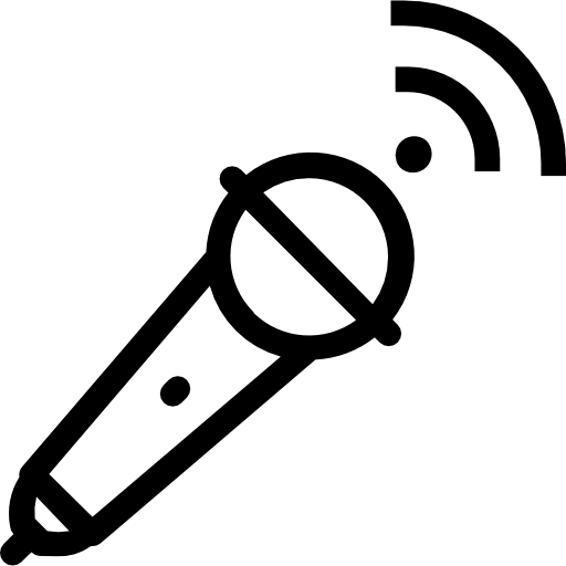 karaoke icono gratis