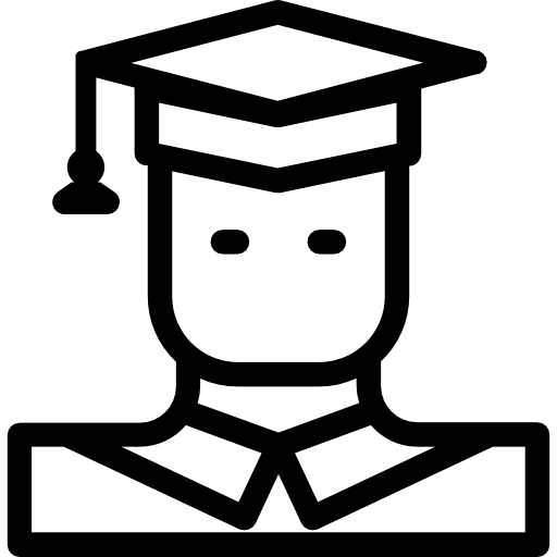 graduado icono gratis