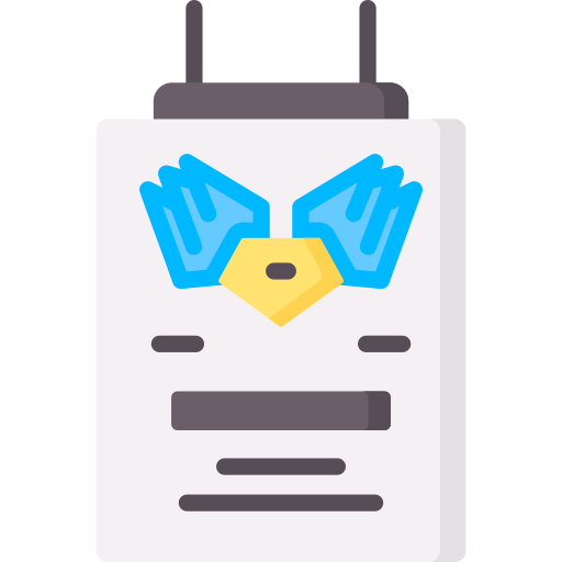 Poster free icon