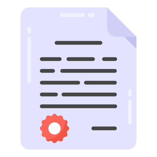 documento legal icono gratis