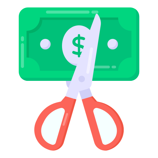 Half price free icon Half price free icon