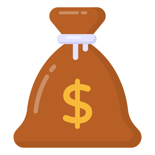 Money bag Generic Flat icon