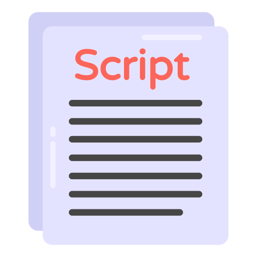 Script free icon