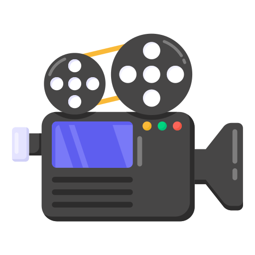 camara de video icono gratis