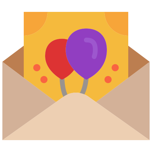 Greeting card free icon