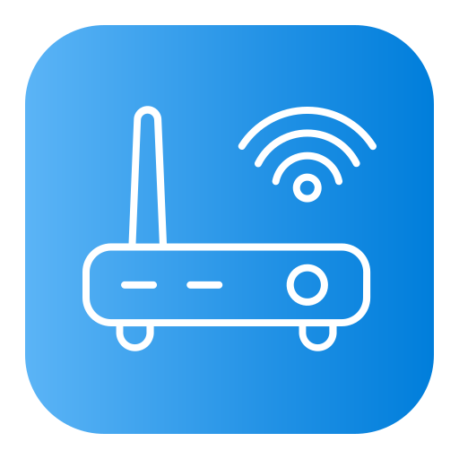 router inalámbrico icono gratis