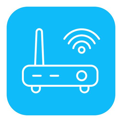 router inalámbrico icono gratis