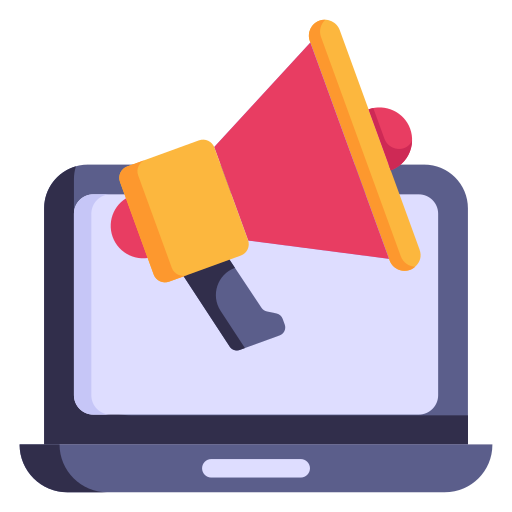 Digital marketing free icon
