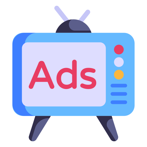 anuncio publicitario icono gratis