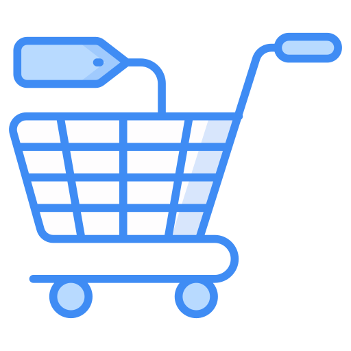 Shopping cart Generic Blue icon