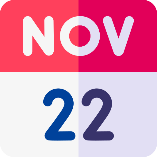 noviembre icono gratis