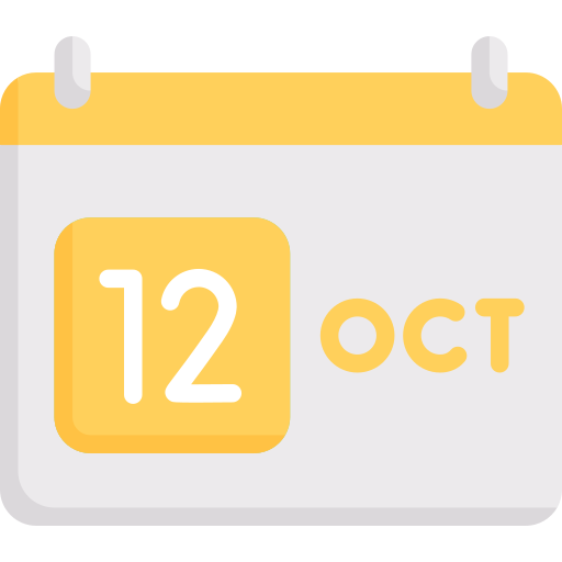 octubre icono gratis