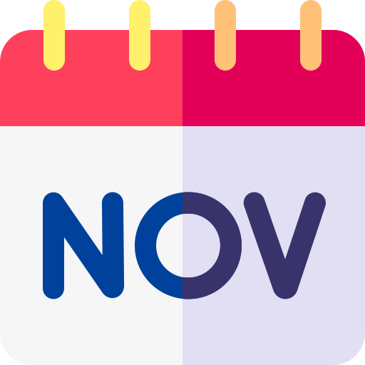 noviembre icono gratis