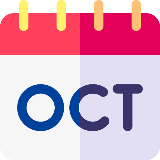 octubre icono gratis