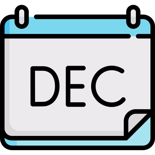diciembre icono gratis