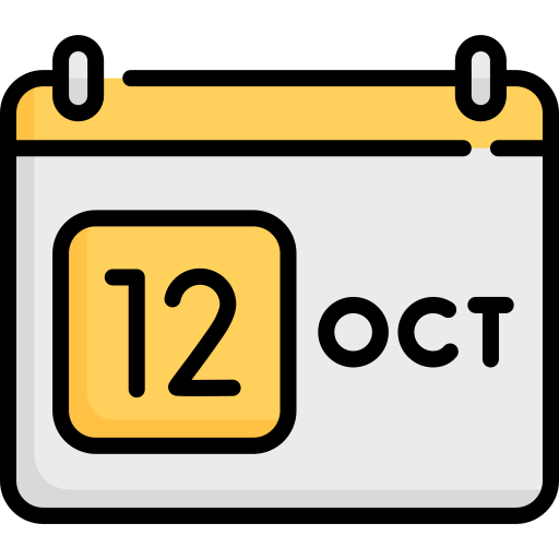 octubre icono gratis