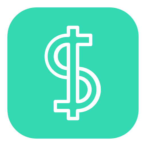 Dollar free icon