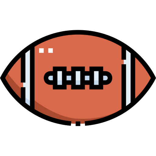Rugby ball free icon