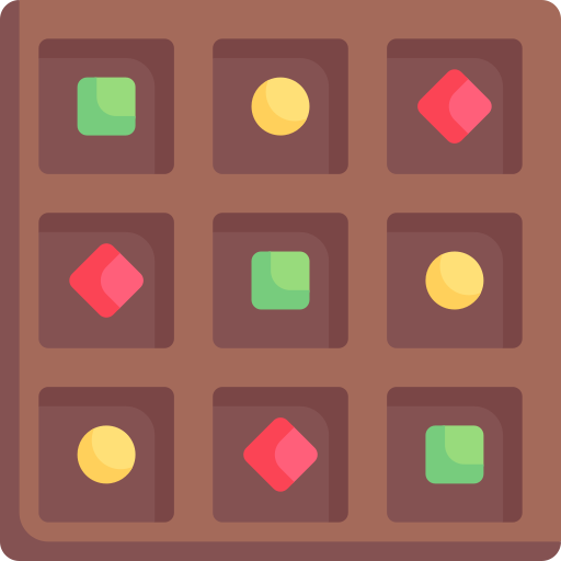 caja de chocolate icono gratis