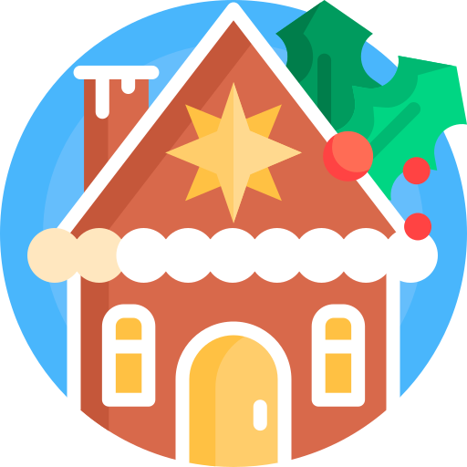 Пряничный домик бесплатно иконка Пряничный домик бесплатно иконка