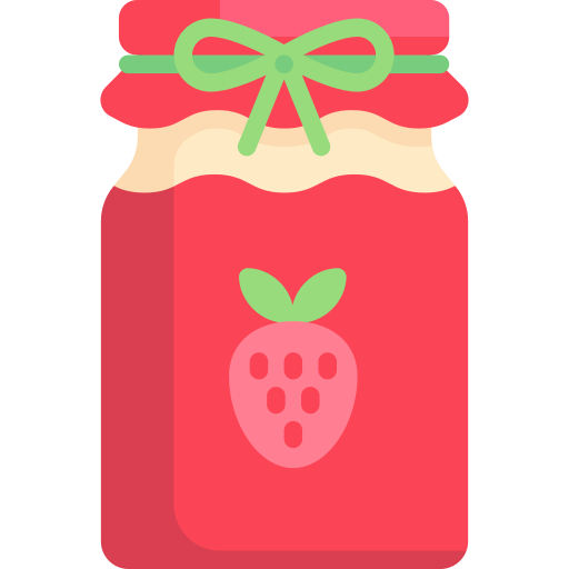 Strawberry jam Special Flat icon