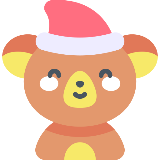 Christmas Bear PNG Transparent Images Free Download