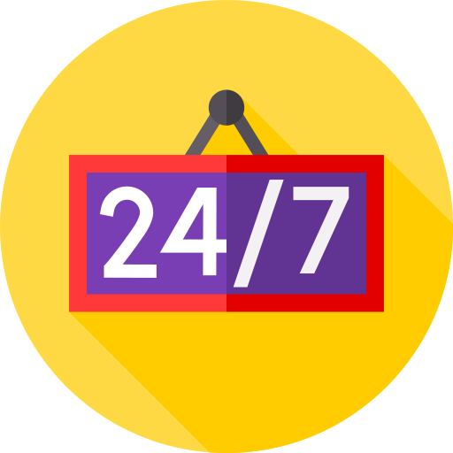 24 7 Icon - Download for free – Iconduck