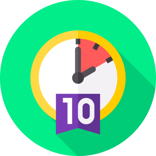 10 minutos icono gratis