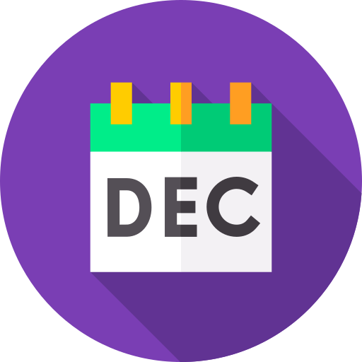 diciembre icono gratis