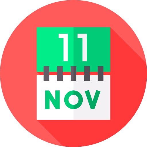 noviembre icono gratis