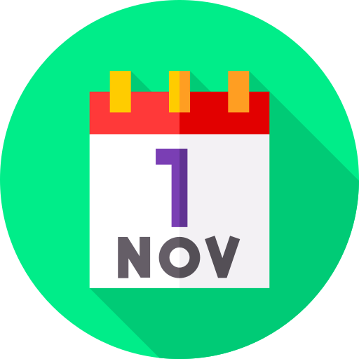 noviembre icono gratis